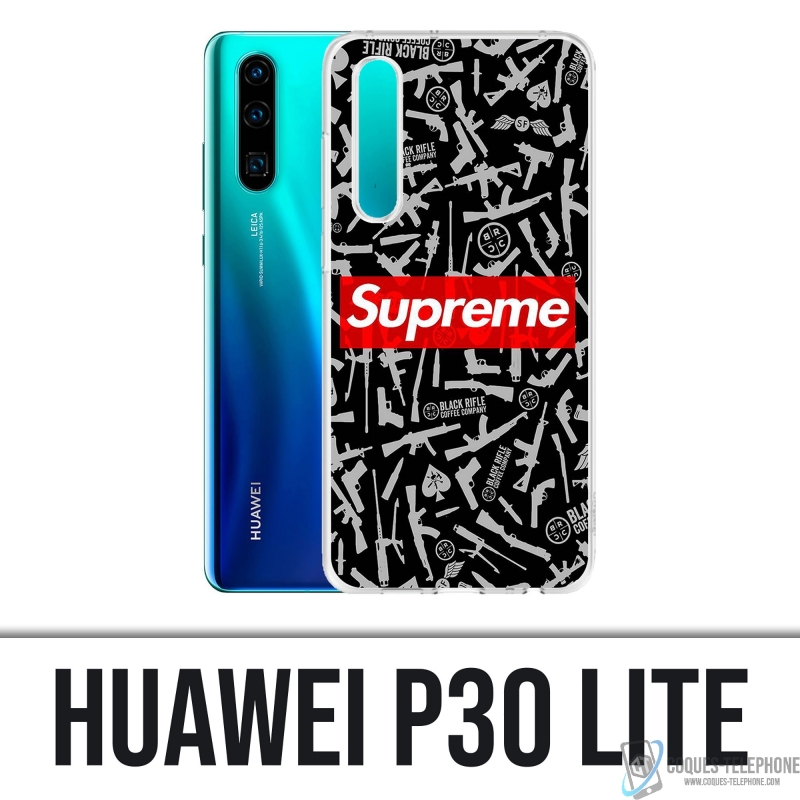 Coque Huawei P30 Lite - Supreme Black Rifle