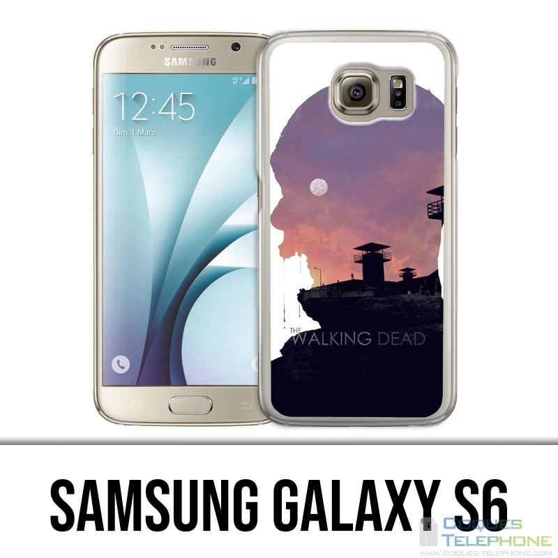 Samsung Galaxy S6 Hülle - Walking Dead Ombre Zombies