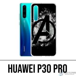 Custodia Huawei P30 Pro - Spruzzata del logo Avengers
