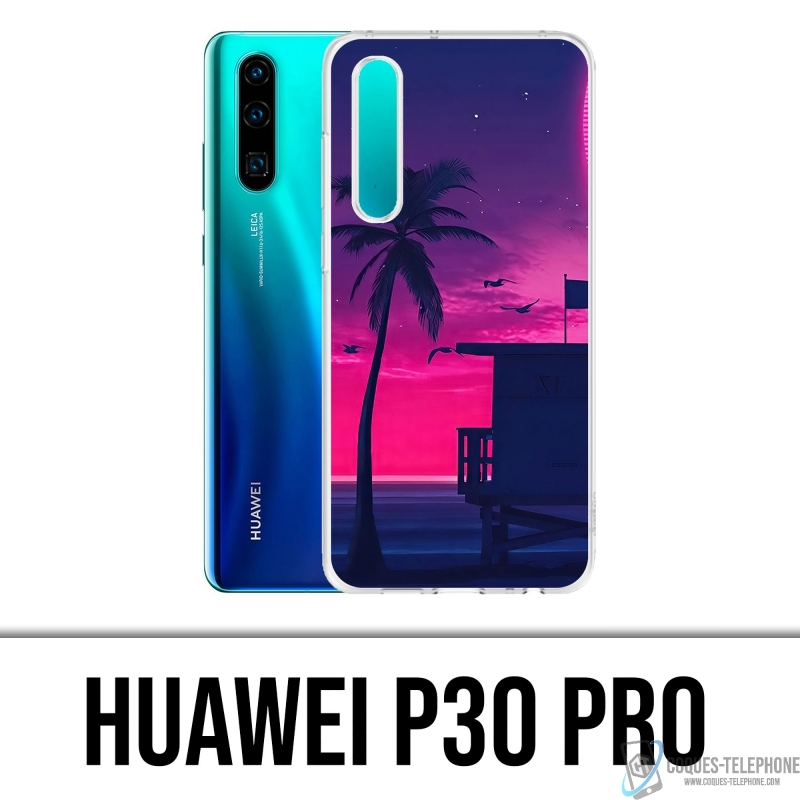 Coque Huawei P30 Pro - Miami Beach Violet