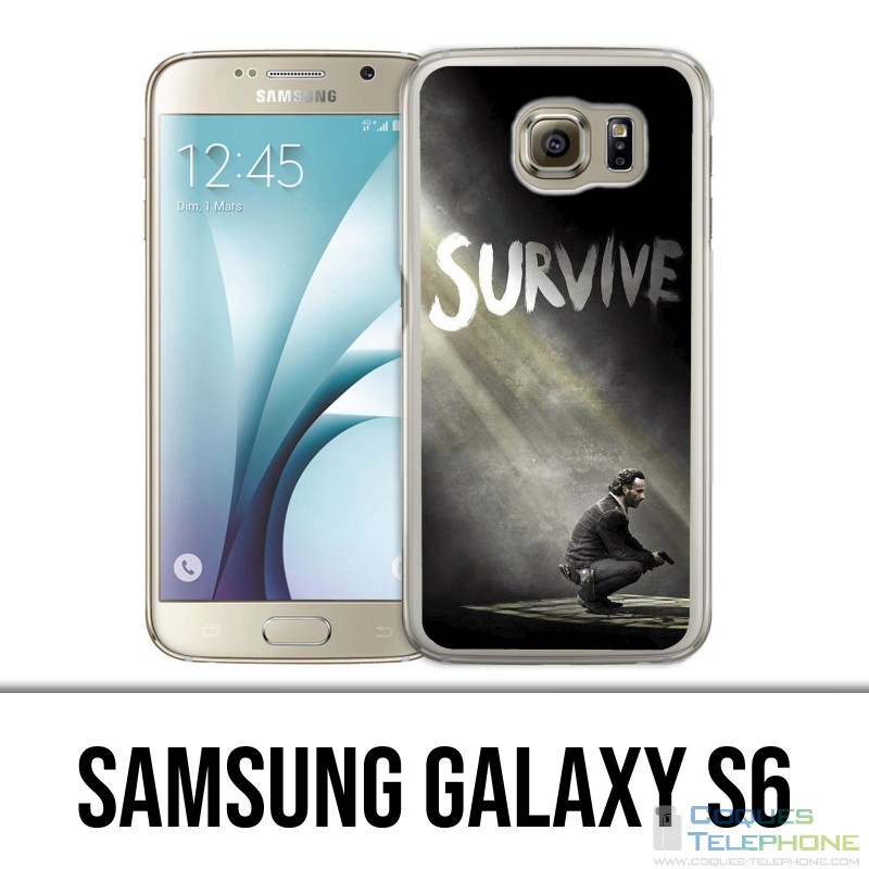 Carcasa Samsung Galaxy S6 - Walking Dead Survive