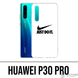 Custodia Huawei P30 Pro - Nike Just Do It Bianca