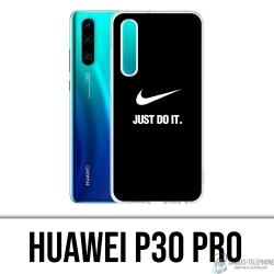 Funda para Huawei P30 Pro - Nike Just Do It Negra