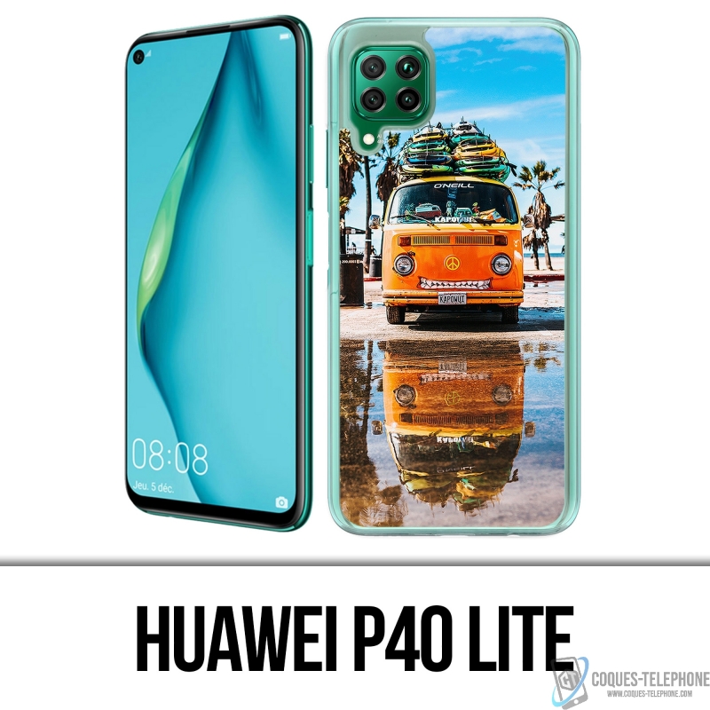 Coque Huawei P40 Lite - Combi VW Plage Surf