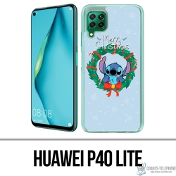 Huawei P40 Lite Case - Frohe Weihnachten nähen