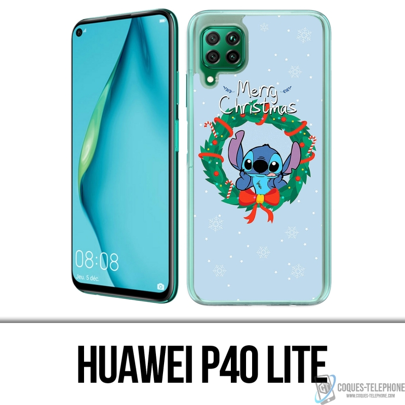 Huawei P40 Lite Case - Frohe Weihnachten nähen