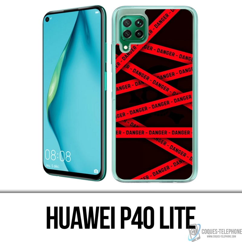 Funda Huawei P40 Lite - Advertencia de peligro