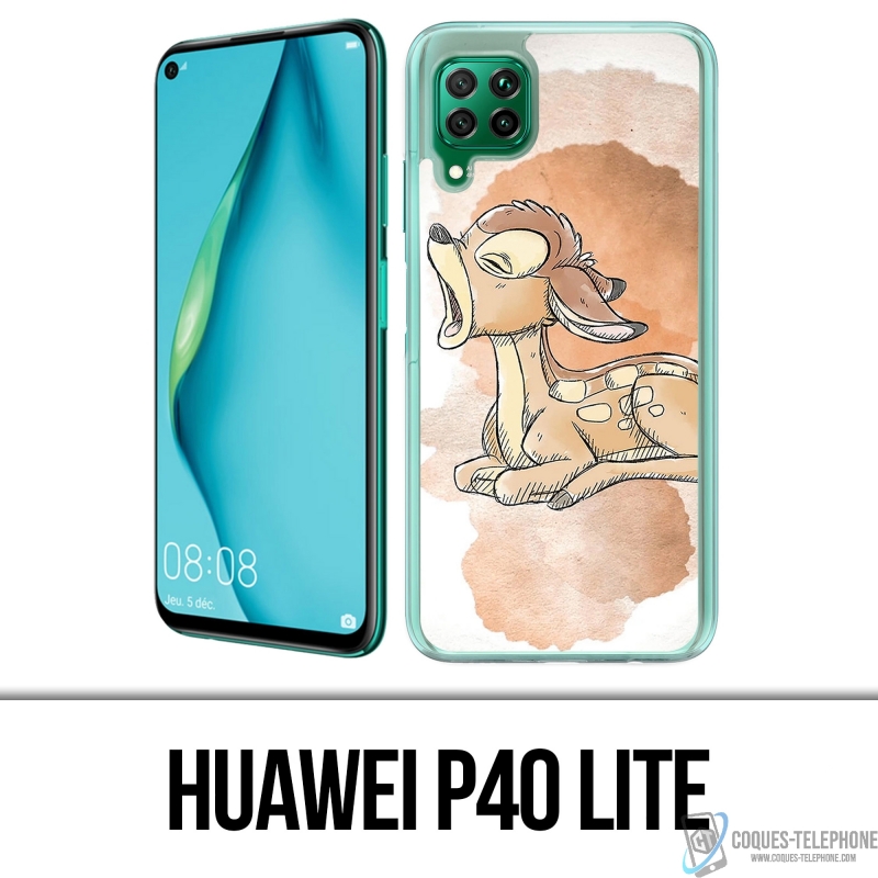 Funda para Huawei P40 Lite - Disney Bambi Pastel