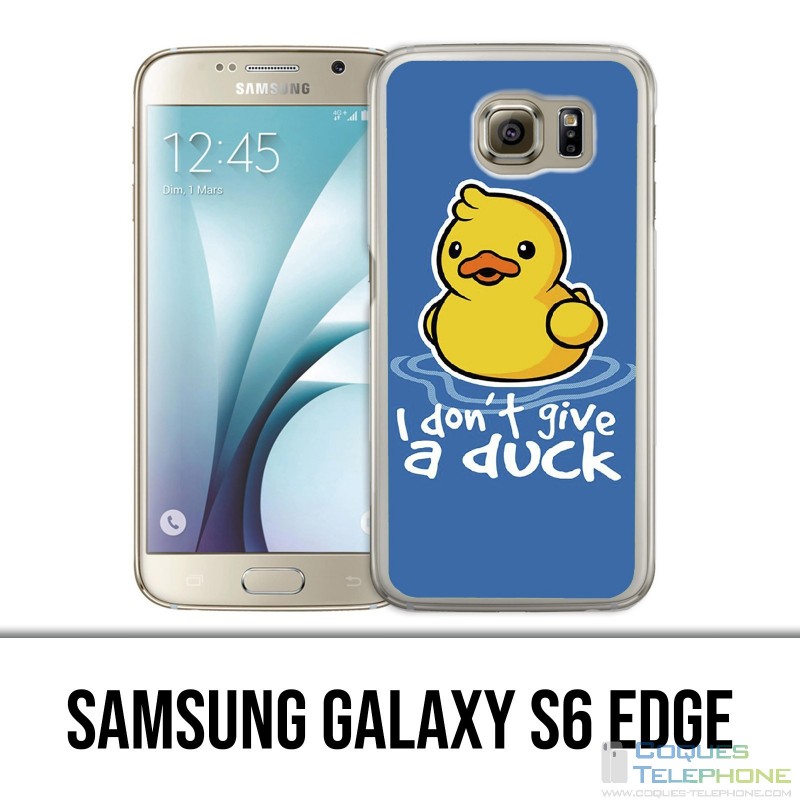 Custodia per Samsung Galaxy S6 Edge - I Dont Give A Duck