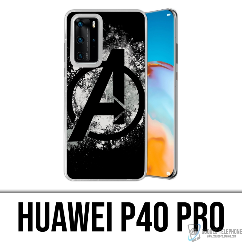 Coque Huawei P40 Pro - Avengers Logo Splash