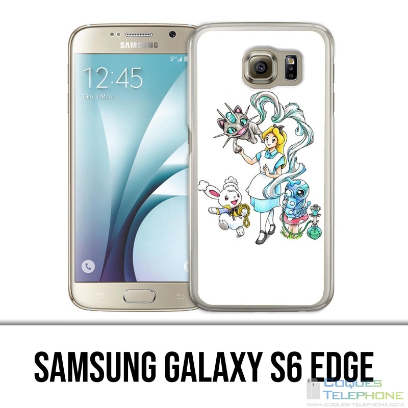 Carcasa Samsung Galaxy S6 Edge - Pokémon Alicia en el País de las Maravillas