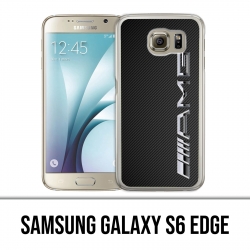 Samsung Galaxy S6 Edge Hülle - Amg Carbon Logo