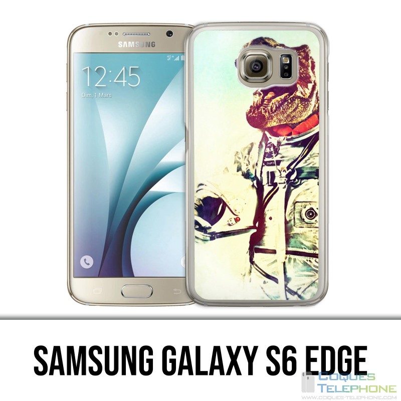 Custodia edge Samsung Galaxy S6 - Animal Astronaut Dinosaur