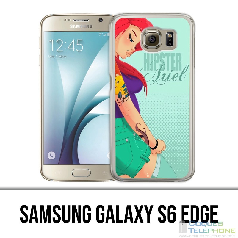 Coque Samsung Galaxy S6 EDGE - Ariel Sirène Hipster