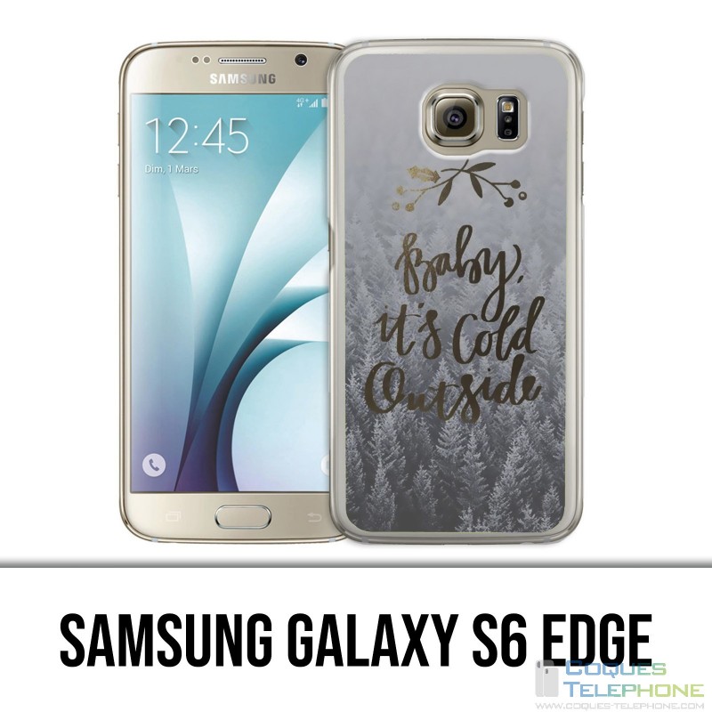 Custodia per Samsung Galaxy S6 Edge - Baby Cold Outside