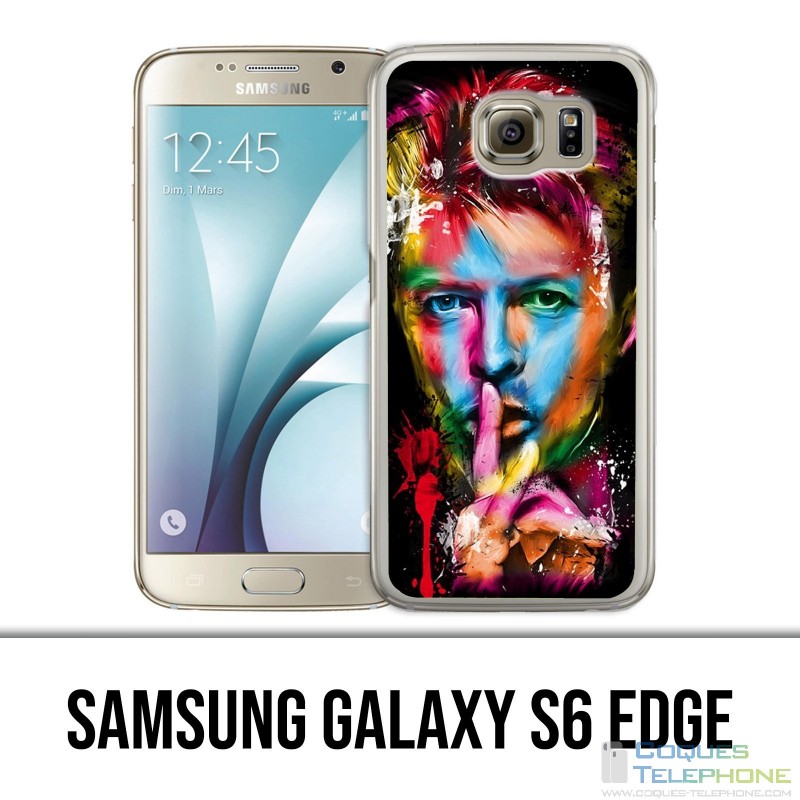 Carcasa Samsung Galaxy S6 edge - Bowie Multicolor