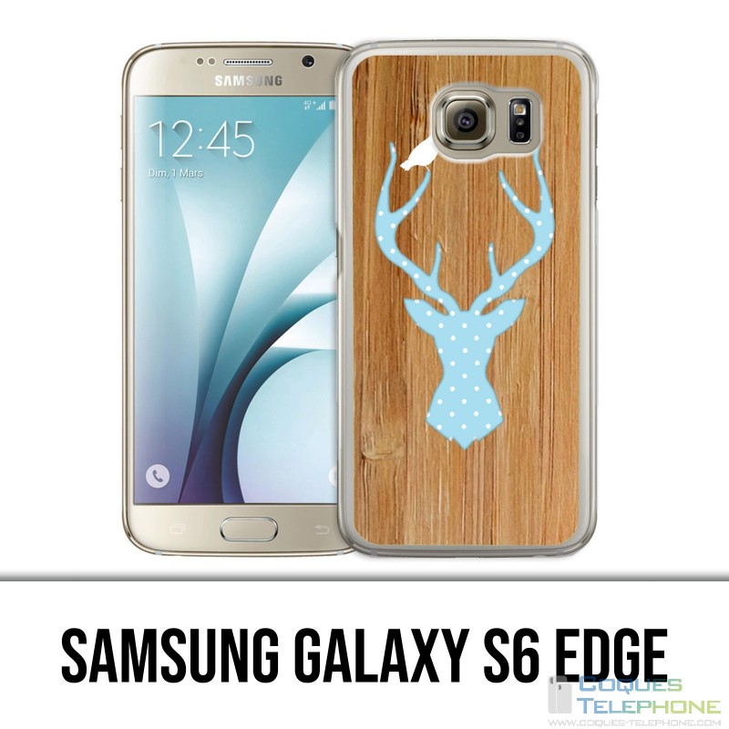 Carcasa Samsung Galaxy S6 edge - Wood Deer