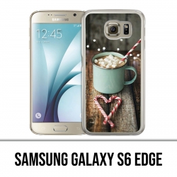 Samsung Galaxy S6 Edge Hülle - Hot Chocolate Marshmallow