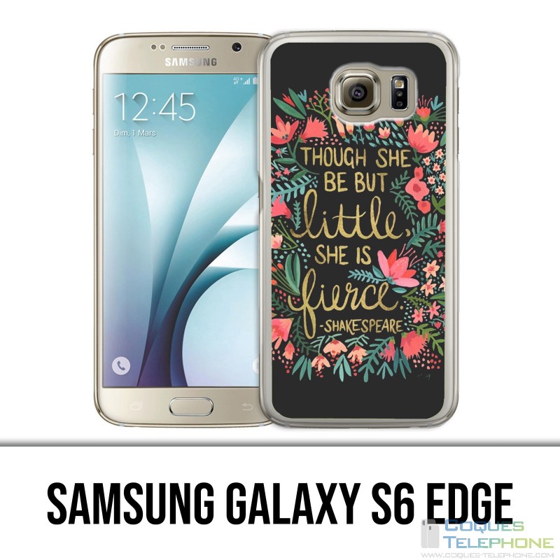 Carcasa Samsung Galaxy S6 Edge - Cita de Shakespeare