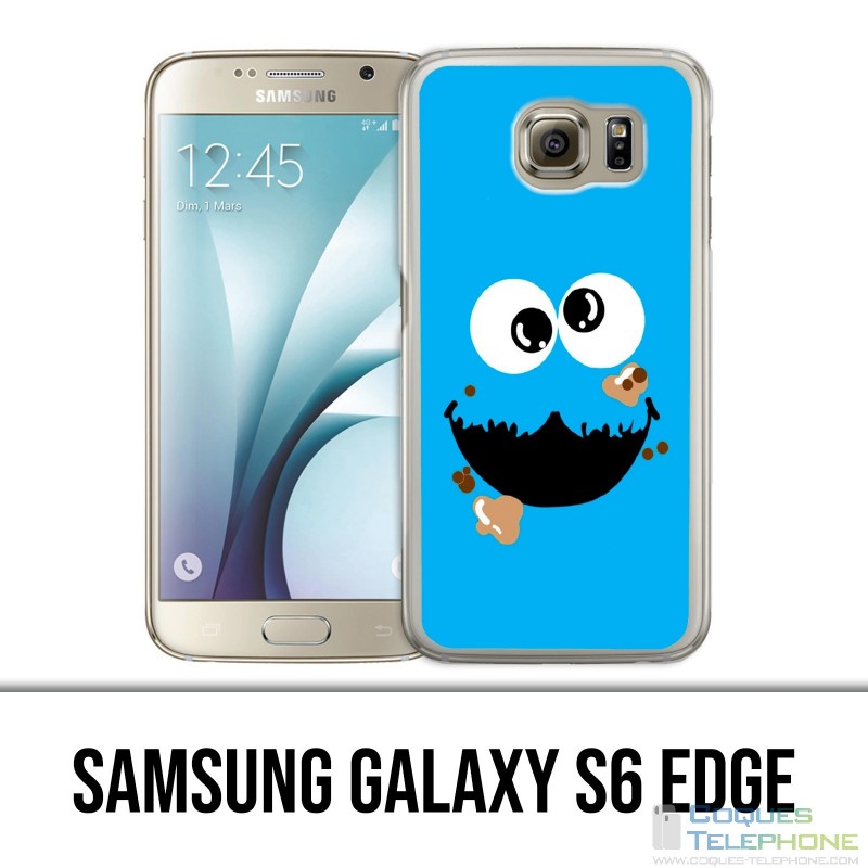 Carcasa Samsung Galaxy S6 Edge - Cookie Monster Face