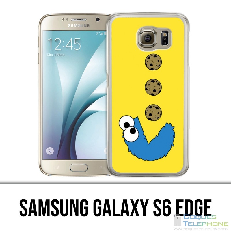 Carcasa Samsung Galaxy S6 Edge - Cookie Monster Pacman