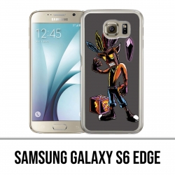 Coque Samsung Galaxy S6 EDGE - Crash Bandicoot Masque
