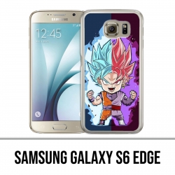 Samsung Galaxy S6 Edge Hülle - Dragon Ball Black Goku