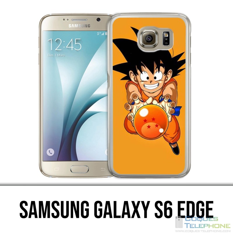 Coque Samsung Galaxy S6 EDGE - Dragon Ball Goku Boule De Crystal