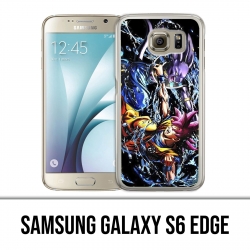 Samsung Galaxy S6 Edge Hülle - Dragon Ball Goku gegen Beerus