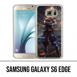 Samsung Galaxy S6 Edge Hülle - Dragon Ball Super Saiyan