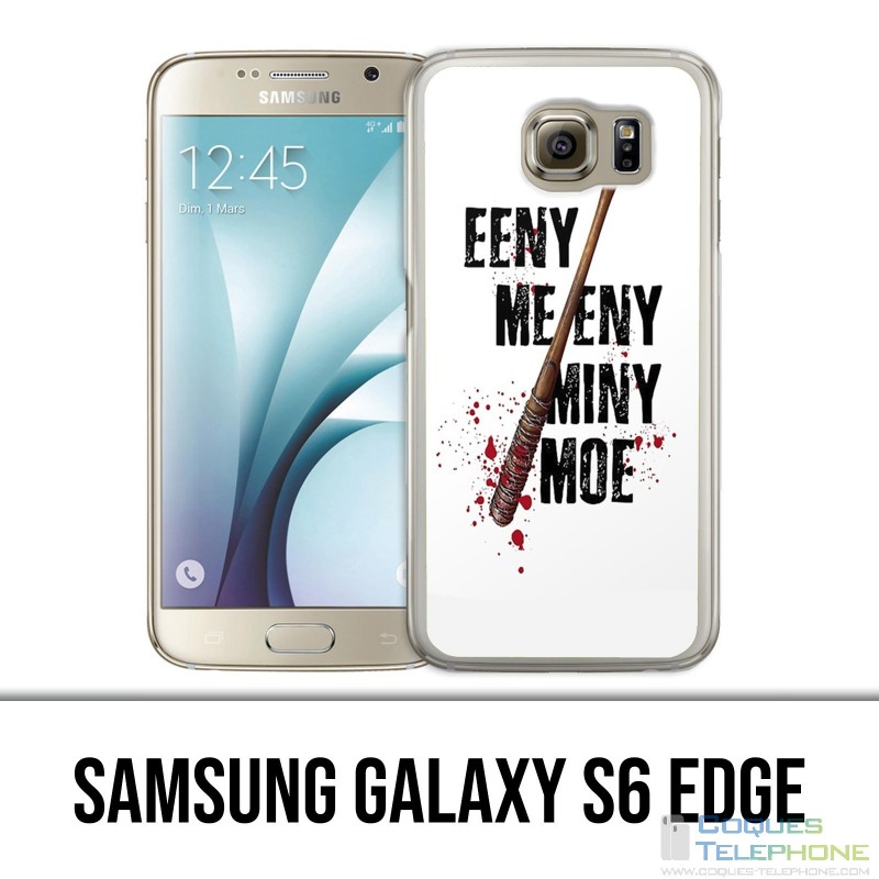 Carcasa Samsung Galaxy S6 Edge - Eeny Meeny Miny Moe Negan