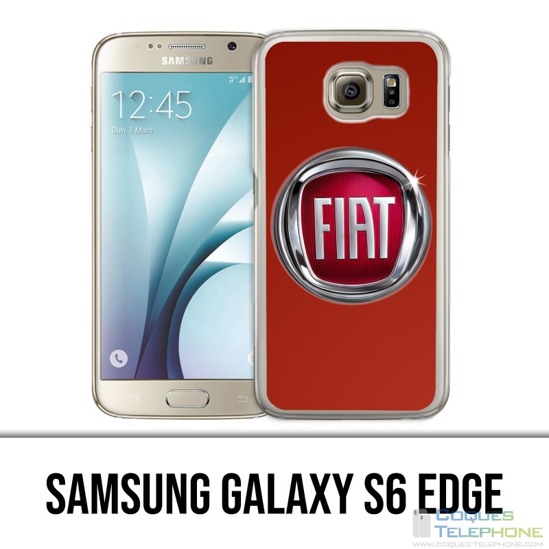 Samsung Galaxy S6 Edge Hülle - Fiat Logo