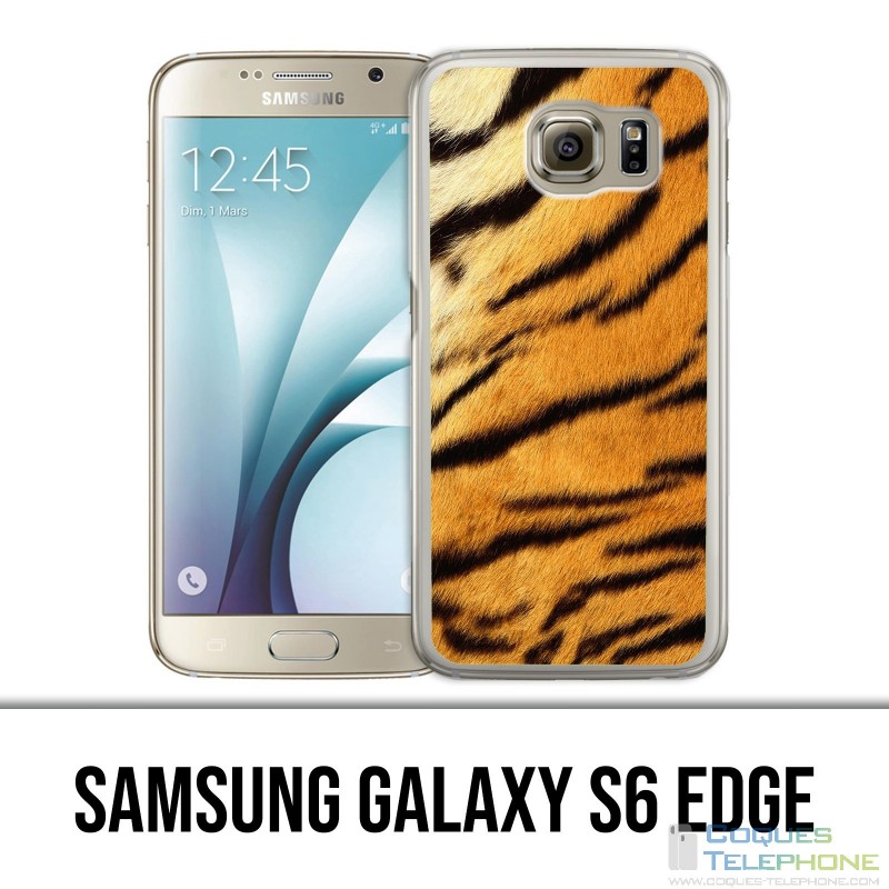 Funda Samsung Galaxy S6 edge - Piel de tigre