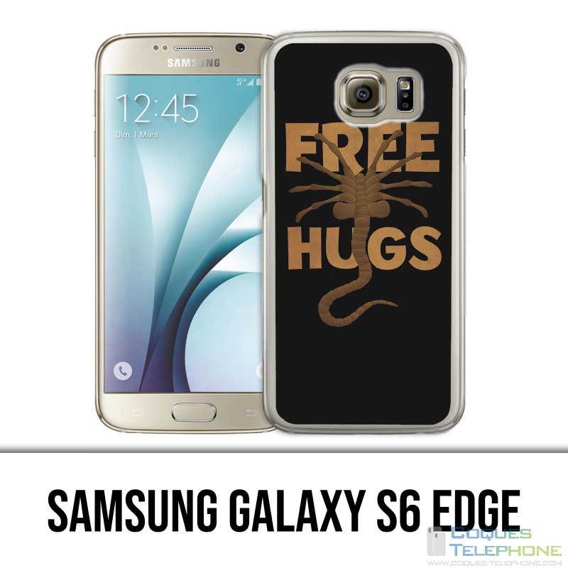 Coque Samsung Galaxy S6 EDGE - Free Hugs Alien