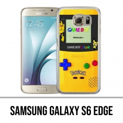 Coque Samsung Galaxy S6 EDGE - Game Boy Color Pikachu Jaune Pokémon