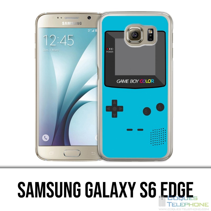 Funda Samsung Galaxy S6 Edge - Game Boy Color Turquesa