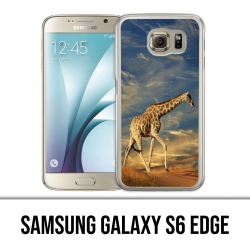 Samsung Galaxy S6 Edge Hülle - Giraffe Fur