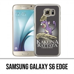 Samsung Galaxy S6 Edge Hülle - Hakuna Rattata Lion King Pokemon