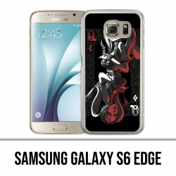 Coque Samsung Galaxy S6 EDGE - Harley Queen Carte