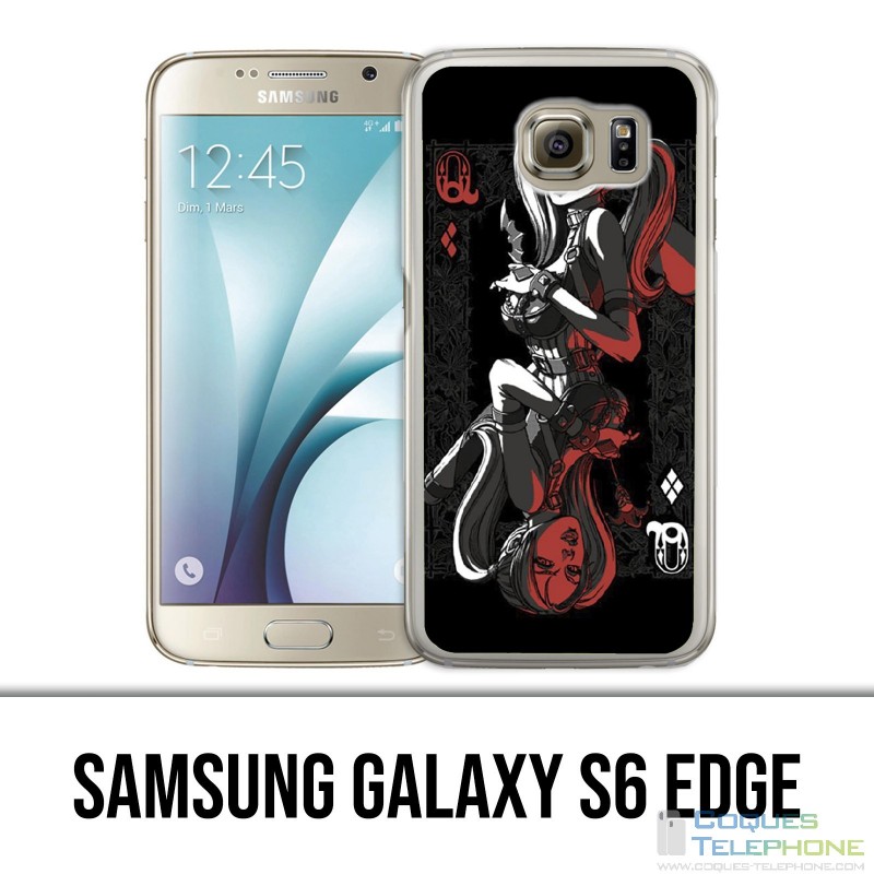 Carcasa Samsung Galaxy S6 Edge - Tarjeta Harley Queen