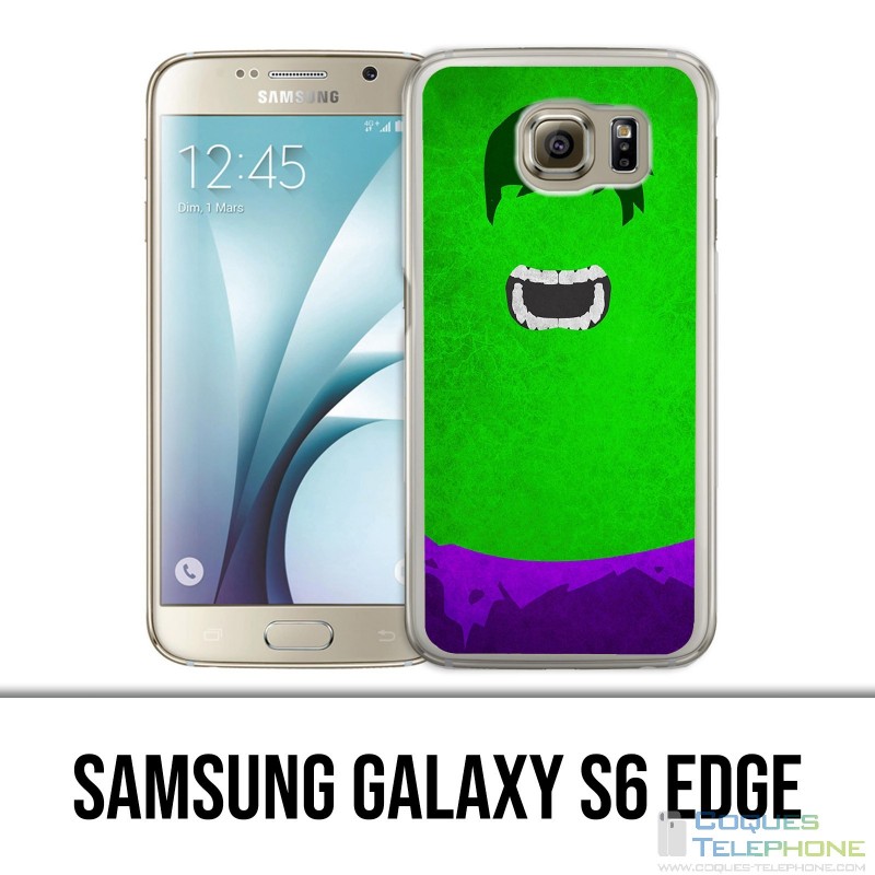 Custodia per Samsung Galaxy S6 Edge - Hulk Art Design