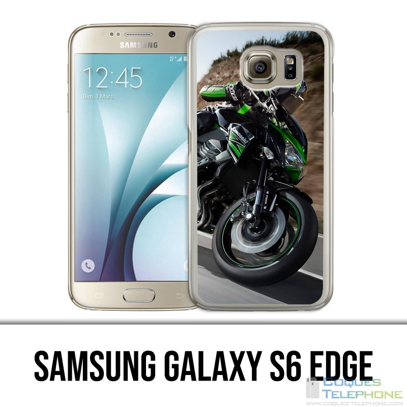 Samsung Galaxy S6 Edge Hülle - Kawasaki Z800