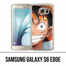 Carcasa Samsung Galaxy S6 Edge - Luffy One Piece