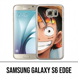 Custodia per Samsung Galaxy S6 Edge - Luffy One Piece