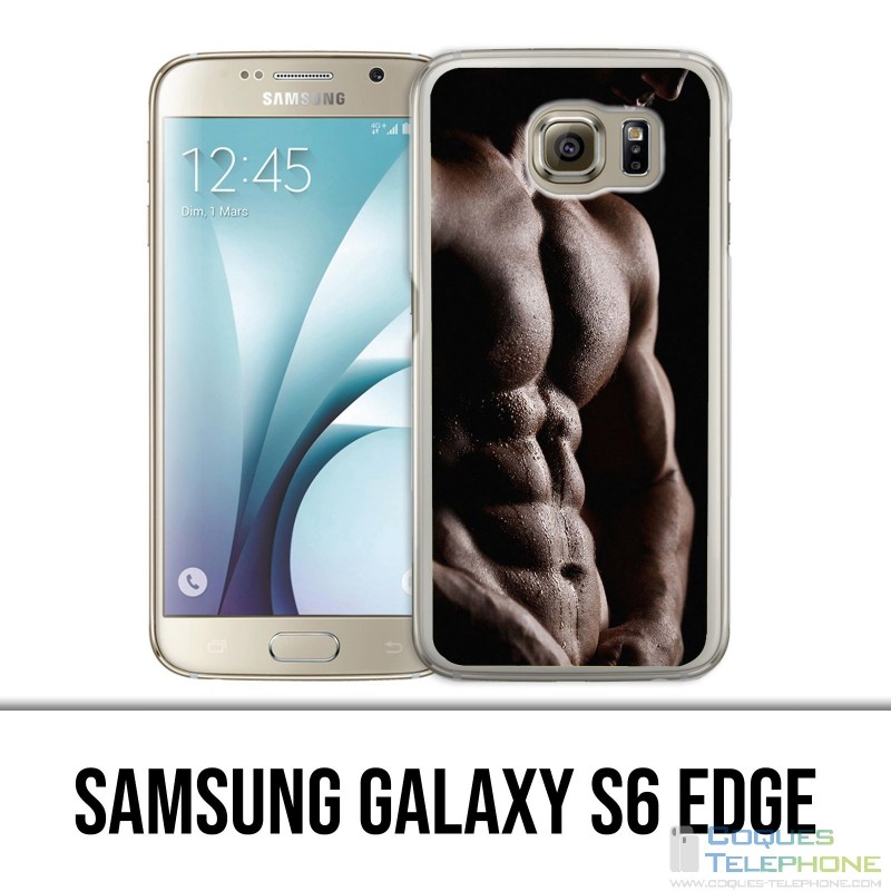 Funda Samsung Galaxy S6 Edge - Músculos de hombre