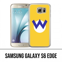 Coque Samsung Galaxy S6 EDGE - Mario Wario Logo