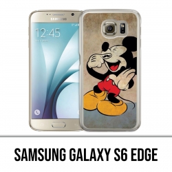 Custodia edge Samsung Galaxy S6 - Mickey Moustache