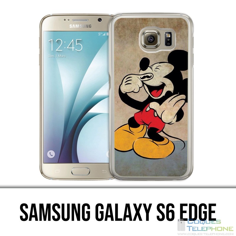 Coque Samsung Galaxy S6 EDGE - Mickey Moustache