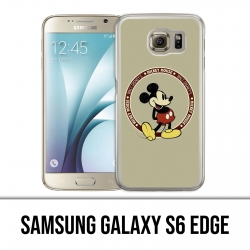 Samsung Galaxy S6 Edge Hülle - Vintage Mickey