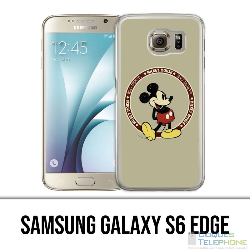 Coque Samsung Galaxy S6 EDGE - Mickey Vintage